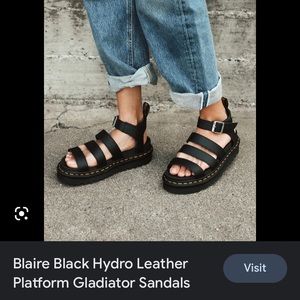 Blair dr martens platforms